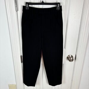 Wit & Wisdom Black Petite Ankle Trousers LP28562Q5E Womens Size 2P